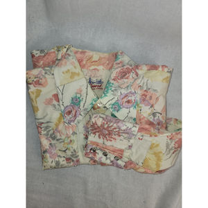 Vintage Multicolored Ramrod Western Dress Shirt S/M